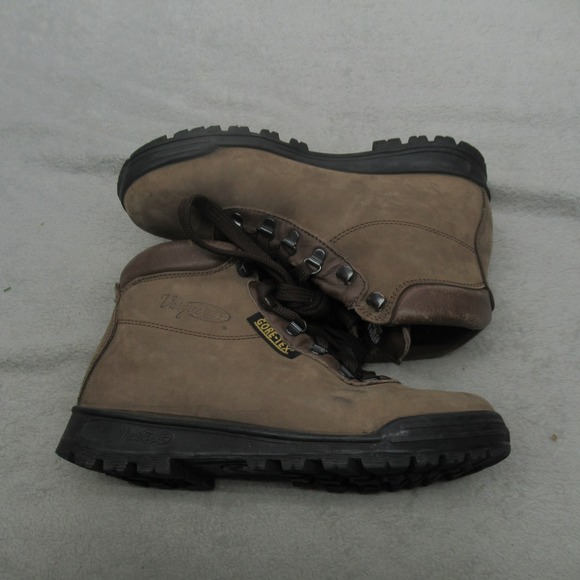 Vasque Men 8M Hiking Boots Brown Skywalk Leather Gore-Tex Waterproof Lace Up VTG main image 9